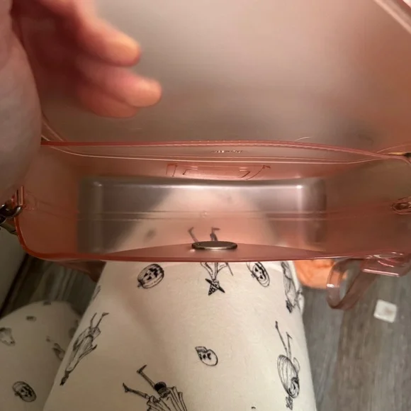 Coach Jelly Tabby Bag in Flower Pink/Silver